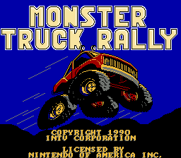 Monster Truck Rally title screenshot